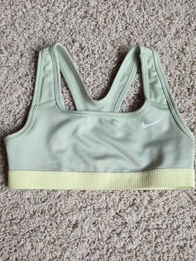 Nike Light Mint Green Racerback Sports Bra